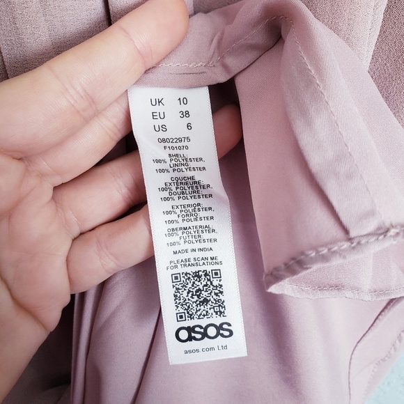 ASOS Maternity Dusty Rose Sequin Tulle Dress - Picture 8 of 10